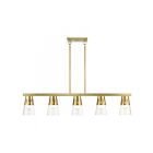 Livex Lighting 56455-08 Brynhurst 5-lumières 300W Laiton naturel Lustre