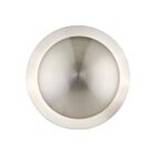 Livex Lighting 56571-91 Ventura 2-Lumières 120W Nickel brossé Plafonnier Semi Encastré