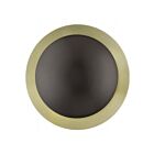 Livex Lighting 56571-92 Ventura 2-Lumières 120W Bronze anglais avec plaque arrière à réflecteur en laiton antique Plafonnier Semi Encastré