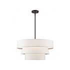 Livex Lighting 58134-07 Warrenville 4-Lumières 240W Bronze Suspendu