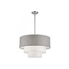 Livex Lighting 60016-91 4-Lumières 240W Nickel brossé Lustre