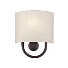 Livex Lighting 60271-92 1-lumière 40W Bronze anglais Applique murale