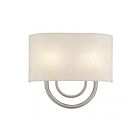 Livex Lighting 60272-91 2-lumières 80W Nickel brossé Applique murale