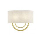 Livex Lighting 60273-33 2-lumières 80W Or doux Applique murale