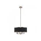 Livex Lighting 60404-91 Ridge 4-Lumières 240W Nickel brossé Suspendu