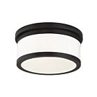 Livex Lighting Stafford 65502-07 2-Lumières 80W Luminaire de plafond