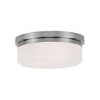 Livex Lighting Stratus 7391-91 2-Lumières 120W Nickel brossé Lanterne murale