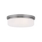 Livex Lighting Stratus 7392-91 2-Lumières 120W Nickel brossé Lanterne murale