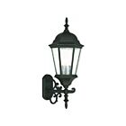 Livex Lighting 75467-14 Hamilton 3-lumières 180W Noir texturé Lanterne murale d'extérieur