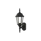 Livex Lighting Hamilton 7551-14 1-Lumière 100W Noir texturé Lanterne murale
