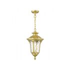 Livex Lighting 7854-33 Oxford 1-Lumière 100W Or doux Luminaire Suspendu extrieur