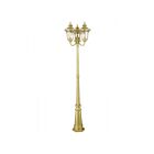 Livex Lighting 7866-33 3-lumières 300W Or doux Lampadaire extérieur