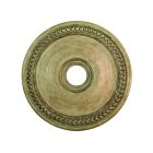 Livex Lighting Wingate 82075-73 Feuille d'argent antique peinte à la main Médaillons de plafond