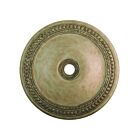 Livex Lighting Wingate 82078-73 Feuille d'argent antique peinte à la main Médaillons de plafond
