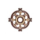 Livex Lighting Versailles 8216-63 Bronze de Vérone avec accents de feuilles d'or vieillies Médaillons de plafond