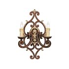 Livex Lighting 8862-64 2-lumières 120W Bronze Palacial et doré Applique murale