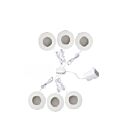 Lotus LED 6P-AD108-3K-D-H-WH 1W 1" Blanc LED Lampe à pince (paquet de 6)