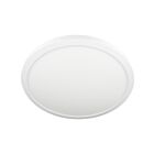 Disque lumineux monté en surface Edgelit 15" Lotus LED ADS15R-3CCT-WH 30W blanc