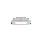 Lotus LED DS-LED-4-S12W-SQ 12W 4" Luminaire encastré indirect mince à LED carré