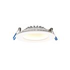 Lotus LED DS-LED-6-S15W 15W 6" Luminaire encastré indirect mince à LED rond