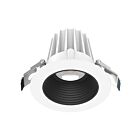 Encastré rond LED température CCT au choix Lotus LED JXL-COB02-R08W-CCT-WH-2RR-BF-BK 2" 8W Blanc