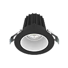 Lotus LED JXL-COB02-R09W-5CCT-BK-2RR-SM-WH 9W 2" Noir LED Garnitures encastrées