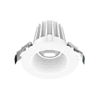 Lotus LED JXL-COB02-R09W-5CCT-WH-2RR-BF-WH 9W 2" Blanc LED Garnitures encastrées