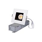 Encastré rond Economy 2" Lotus LED JXL-COB02-S08W-CCT-2SR 8W blanc / noir