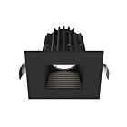 Encastré carré LED température CCT au choix Lotus LED JXL-COB02-S08W-CCT-BK-2SR-BF-BK 2" 8W Noir