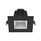 Encastré carré LED température CCT au choix Lotus LED JXL-COB02-S08W-CCT-BK-2SR-BF-WH 2" 8W Noir