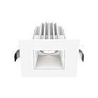 Encastré carré LED température CCT au choix Lotus LED JXL-COB02-S08W-CCT-WH-2SR-BF-WH 2" 8W Blanc
