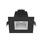 Lotus LED JXL-COB02-S09W-5CCT-BK 9W 2" Encastré LED carré pour rénovations