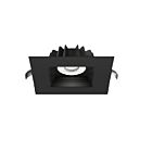 Encastré carré LED température CCT au choix Lotus LED JXL-COB04-S15W-CCT-BK-4SR-BF-BK 4" 15W Noir