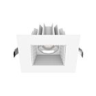 Encastré carré LED température CCT au choix Lotus LED JXL-COB04-S15W-CCT-WH-4SR-BF-WH 4" 15W Blanc