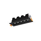 Lotus LED JXL-TXH05-T11W-5CCT-BK-30 11W Noir LED Luminaire encastré