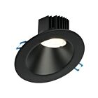 Régressé rond incliné LED température CCT au choix Lotus LED LD3R-5CCT-4RSL-BK 4" 15W Noir