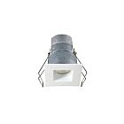 Mini encastré LED carré Lotus LED LED-1-S6W-30K-T1-S-WH 2 1/4" 6W blanc