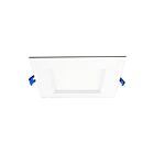 Lotus LED LED-6-S12W-5CCT-SQ-BF 12W 6" Lumière encastrée à déflecteur carré à LED