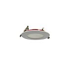 Lotus LED LFR-4R-FE-9W-5CCT 9W 4" Blanc LED ronde coupe-feu ultra mince encastrée CCT sélectionnable