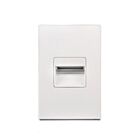 Mini-lumière pour escalier LED moulé Lotus LED LSD-3K-WH 2.5W blanc