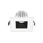 Encastré carré LED température CCT au choix Lotus LED JXL-COB02-S08W-CCT-WH-2SR-SM-BK 2" 8W Blanc