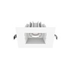 Encastré carré LED température CCT au choix Lotus LED JXL-COB04-S15W-CCT-WH-4SR-BF-WH 4" 15W Blanc