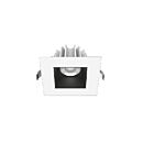 Encastré carré LED température CCT au choix Lotus LED JXL-COB04-S15W-CCT-WH-4SR-SM-BK 4" 15W Blanc