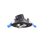 Garniture d'encastré rond LED Lotus LED LL2G24V 5W blanc 2"