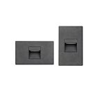 Mini-lumière pour escalier LED moulé Lotus LED LSD-3K-BK 2.5W noir