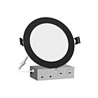 Lotus LED SC-DL12-D06H-A1-61RE-BK 12W 6" Noir LED Slim encastré