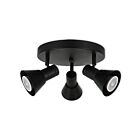 Éclairage sur rail LED Lumifaro CK-15190-3-BK 3-Lumières