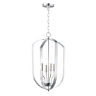 Maxim Lighting 10034SN Provident 4-Lumières 240W Nickel satiné Incandescence Lustre