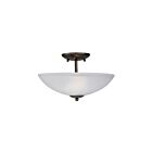 Maxim Lighting 10042FTBK 2-Lumières 120W Noir Monture semi-affleurante