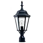 Maxim Lighting Westlake 1005BK 1-Lumière 60W Noir Lanterne de poteau extérieure